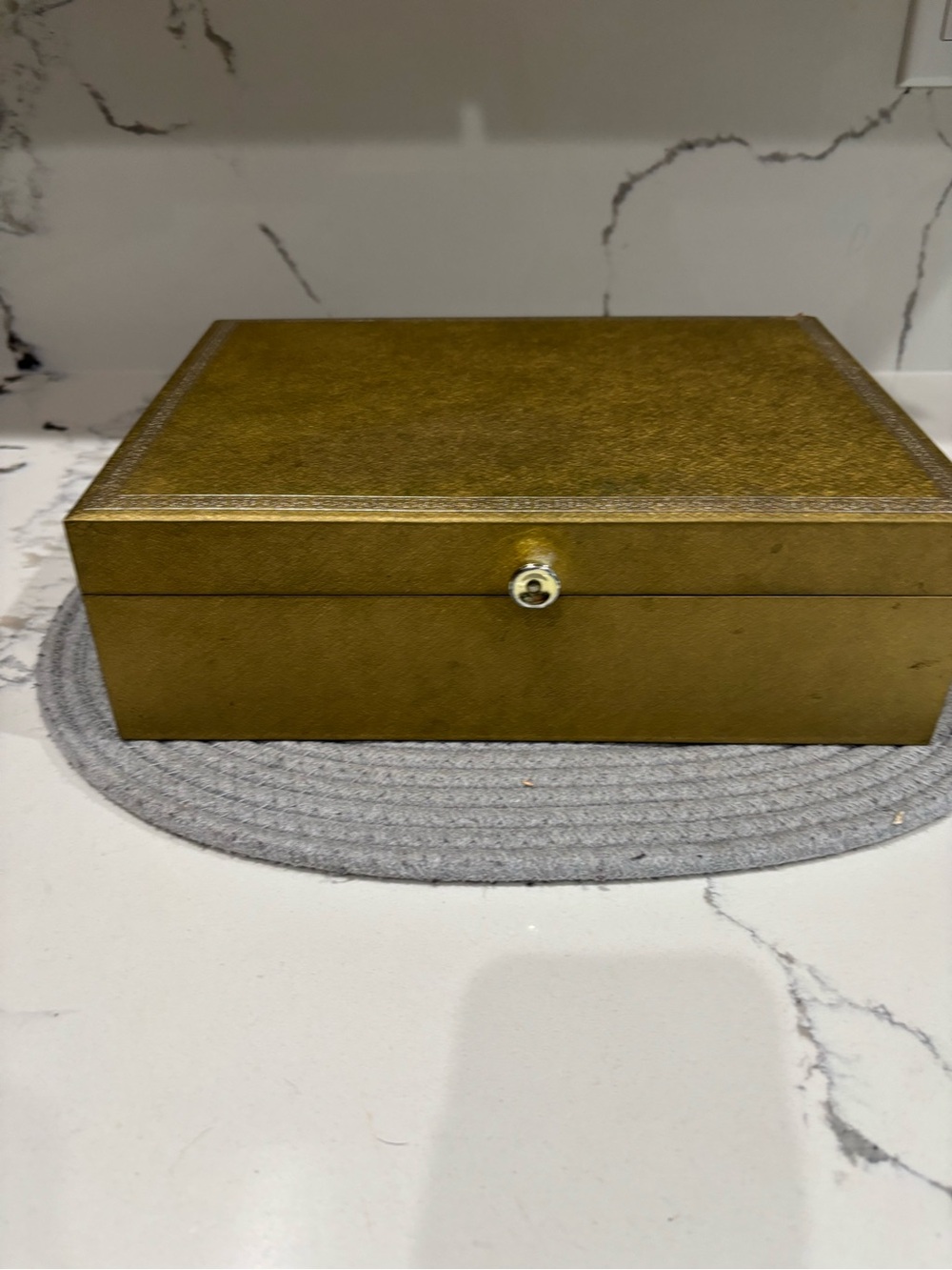 Gold Mele Decorative Jewelry Box